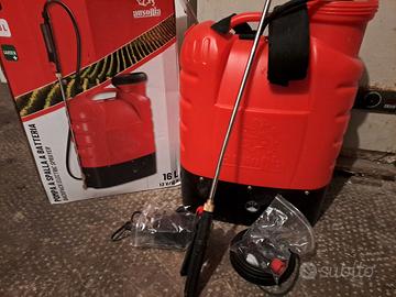 Pompa A Spalla A Batteria 16 Lt Ausonia 10Ah