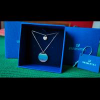 Collana Swarovski a doppio filo