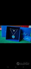 Collana Swarovski a doppio filo