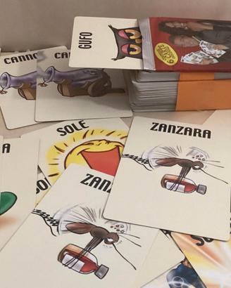 Carte album  Mercante in fiera e gioco Clementoni