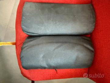 Coppia cuscini imbottiti per sedie / ufficio