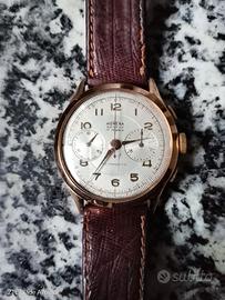   orologio  cronografo oro 18 k