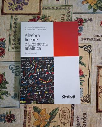 Libro Algebra lineare e geometria analitica