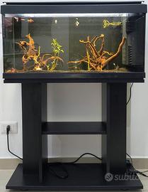 Acquario MTB Milo 80 Ledline più mobile supporto 