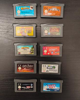Lotto giochi Game Boy Advance 