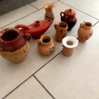 piccole riproduzioni in terracotta 