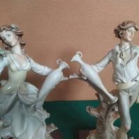 Statuette Porcellana Capodimonte VINTAGE- anni '80