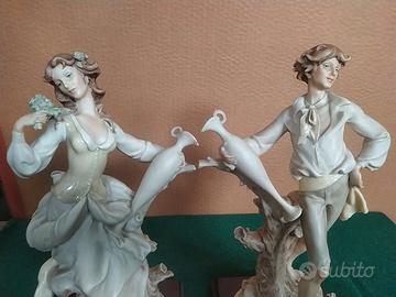 Statuette Porcellana Capodimonte VINTAGE- anni '80