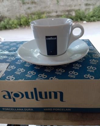 6 Tazze Cappuccino Lavazza con piattino 