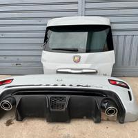 Posteriore Abarth 595 colore Grigio 676/A