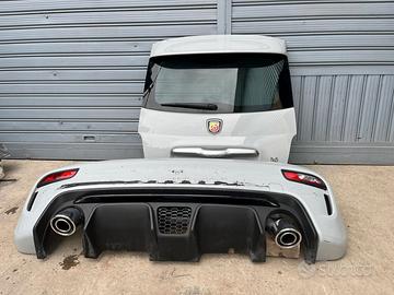 Posteriore Abarth 595 colore Grigio 676/A