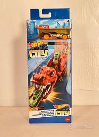 Hot Wheels City Dino Launcher Playset