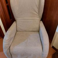 Poltrona con trolley e due motori larga 70 cm adat