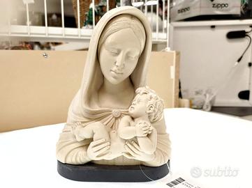 Busto Madonna con Bambino Santini