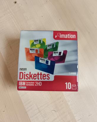 floppy disk confezione da 10 pz