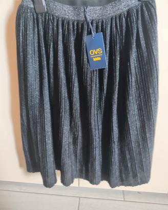 Gonna lurex nera Oviesse bambina 