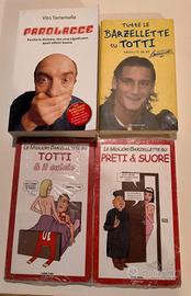 N. 4 libri (PAROLACCE V.Tartamella, Totti....)