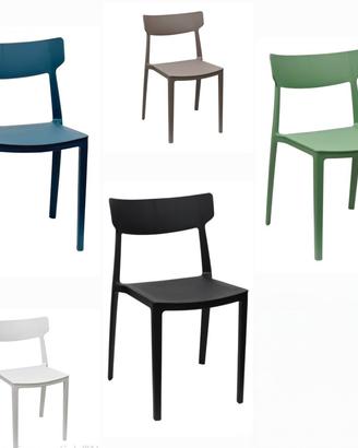 sedia in polipropilene amalfi 