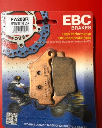 Coppia pastiglie EBC BRAKES FA208R