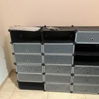 Scarpiera / porta oggetti modulare