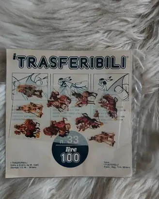 Bustina trasferelli Vintage Anni 70 Western