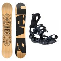 SET snowboard 156w 159w 162W E ATTACCHI RAPIDI