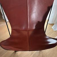 Sedia cuoio pampa mariposa