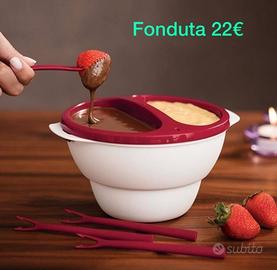 set fonduta Tupperware 