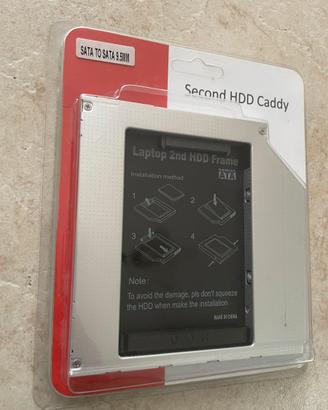 Secondo hard disk notebook computer portatile