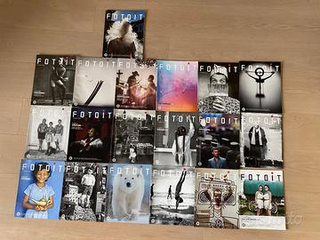 Set 19 riviste FOTOIT- La fotografia in Italia