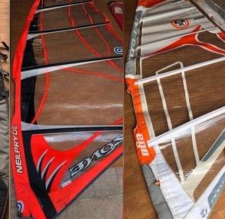 Windsurf RRD, Neilpryde e North