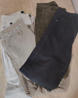 Lotto 4 Pantaloni Uomo taglia 46