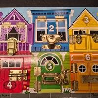 Melissa & Doug - Tavola delle serrature