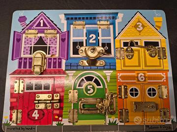 Melissa & Doug - Tavola delle serrature