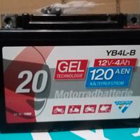 BATTERIA MOTO YB4L-4 4 Ah  56A