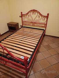 letto 1 piazza e mezzo doghe legno