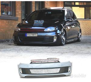 PARAURTI ANTERIORE VOLKSWAGEN VW GOLF 6 08-12 LOOK