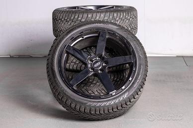 Set cerchi in lega 20" + gomme invernali chiodate