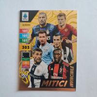 CARD RARA MITICI INVINCIBILI ADRENALYN 2024/2025