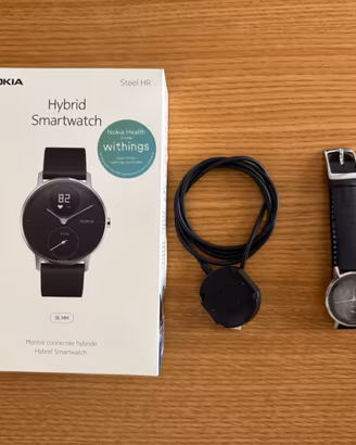 Smartwatch ibrido Steel HR Withings 36mm