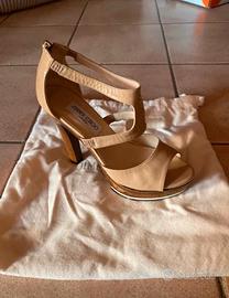 Sandalo Jimmy Choo Crushed Patent Nude