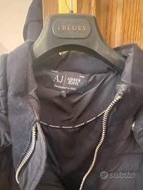 Giaccone Armani jeans blu notte