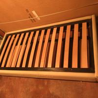 letto singolo con secondo letto cassettone