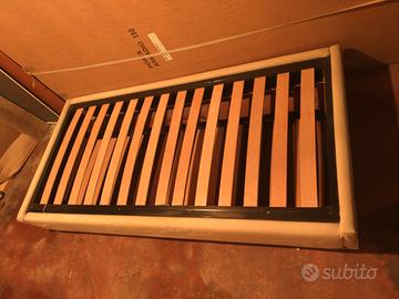 letto singolo con secondo letto cassettone