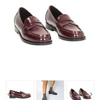 mocassini bordeaux NUOVI NR 39