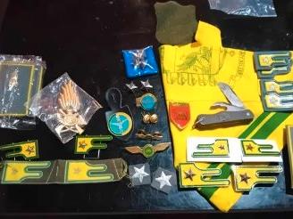 Mostrine e accessori vintage Guardia di Finanza