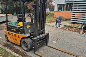 Carrello elevatore muletto still 60-25