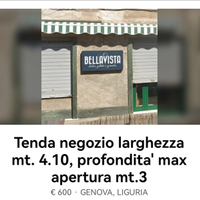 Tenda negozio