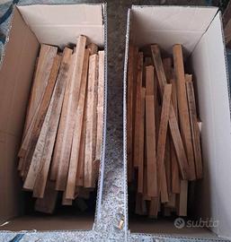 Listelli legno accendifuoco