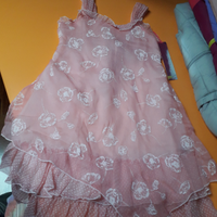 Abito bimba in seta by Alice Pi. Tg 6 anni